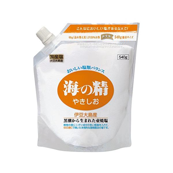 海の精 やきしお(スタンドパック)540g