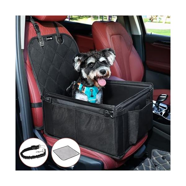 他サイト： KYG ドライブボックス シートカバー 2WAY ドライブペット 型崩れしない 飛び出し防止リード付き 中敷き付き 折り畳み可能 滑り止め 防水の商品画像
