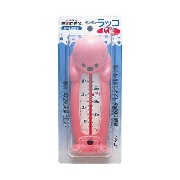 EMPEX 浮型 湯温計 ぷかぷかラッコ TG-5203 ピンク