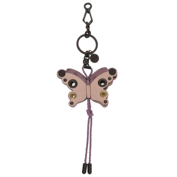 未使用 ボッテガ ヴェネタ バタフライ リザード レザー パープル