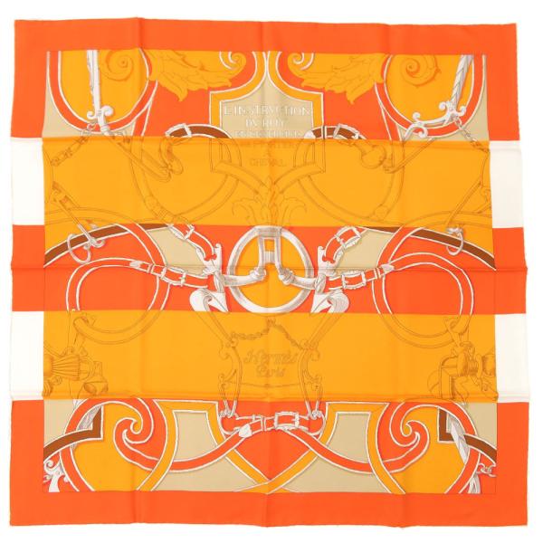 HERMES エルメス L’INSTRVCTION DV ROY帝王学 カレ90 HERMES/エルメス】 カレ90「L INSTRVCTION DV ROY」帝王学