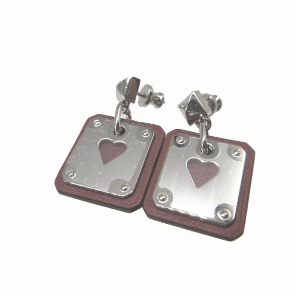 ◇エルメス◇ アスドゥクール ピアス クールハート シルバー エタン Z刻印 ◇エルメス◇ アスドゥクール ピアス クールハート シルバー