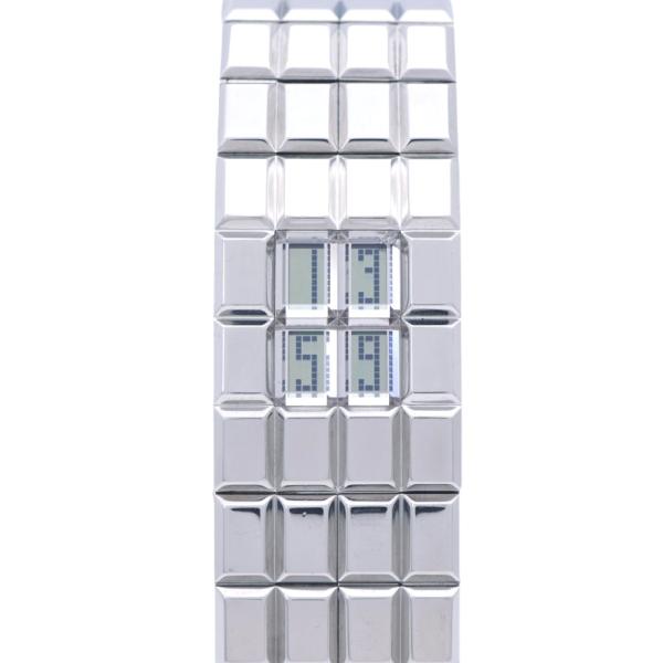 腕時計 シルバー ショコラ シャネル CHANEL 115420〇美品 クォーツ 腕時計 ショコラ シャネル CHANEL 動作確認済 時計