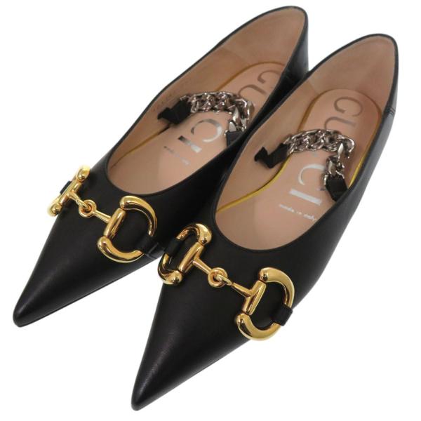 GUCCI フラットシューズ ハートプリント Gucci Bee Red Heart Cherry Girls White Ballet Flat Ankle Strap