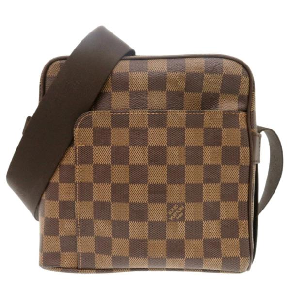ルイヴィトン ダミエエベヌ オラフPM ショルダーバッグ 肩掛け N41442 LOUIS VUITTON 美品 ルイ ヴィトン オラフPM N41442 ダミエ