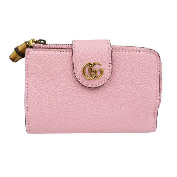 GUCCI（グッチ） 未使用 739498 バンブー付き ダブルG ミディアム