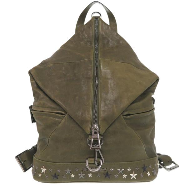 ジミーチュウ フィッツロイ バッグパック リュック スタースタッズ 白 レザー 楽天市場】【中古】JIMMY CHOO FITZROY/S Gunmetal スター スタッズ