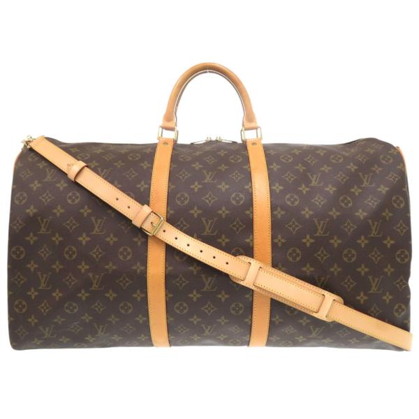 18日まで値下げ ルイヴィトンモノグラムキーポルバンドリエール60 M41412 LOUIS VUITTON ルイ ヴィトン キーポルバンドリエール60 モノグラム