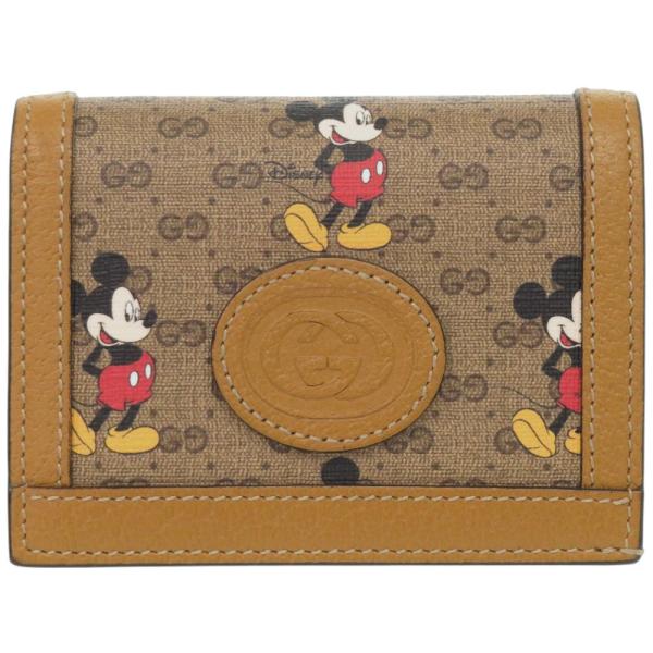 美品希少✨　 グッチ　二つ折り　財布 ディズニー ドナルド コラボ　ブラウン 2025年最新】gucci ドナルド 財布の人気アイテム - メルカリ