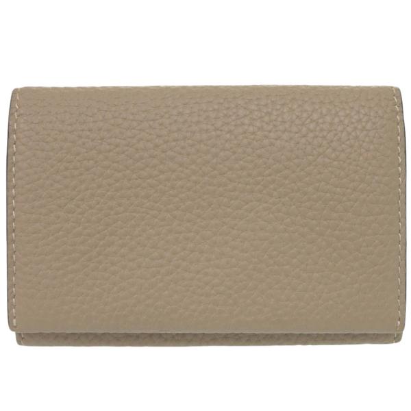 未使用 ボナベンチュラ 名刺入れ レザー ベージュ カードケース