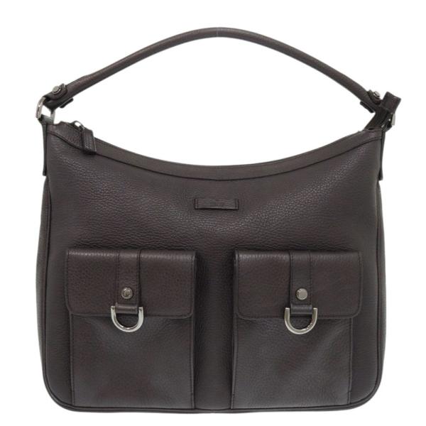 GUCCI（グッチ） 美品 293581 ワンショルダーバッグ レザー ダーク