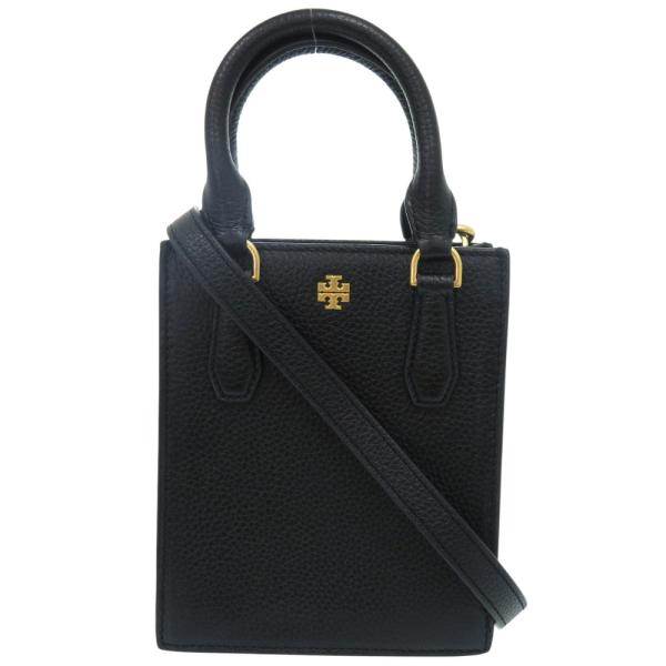 Tory Burch ブラックショルダーバッグ TORY BURCH（トリーバーチ） 新品同様 2WAY ミニ 138274 レザー
