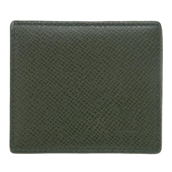 美品 ルイ ヴィトン ポルトモネ ボワット M30388 タイガレザー グリーン ケース 財布 緑 LV 1673【中古】LOUIS VUITTON メンズ life-time_7k1673ip5k22