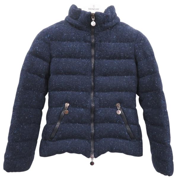MONCLER（モンクレール） ASTERE ツイード x ナイロン フード付