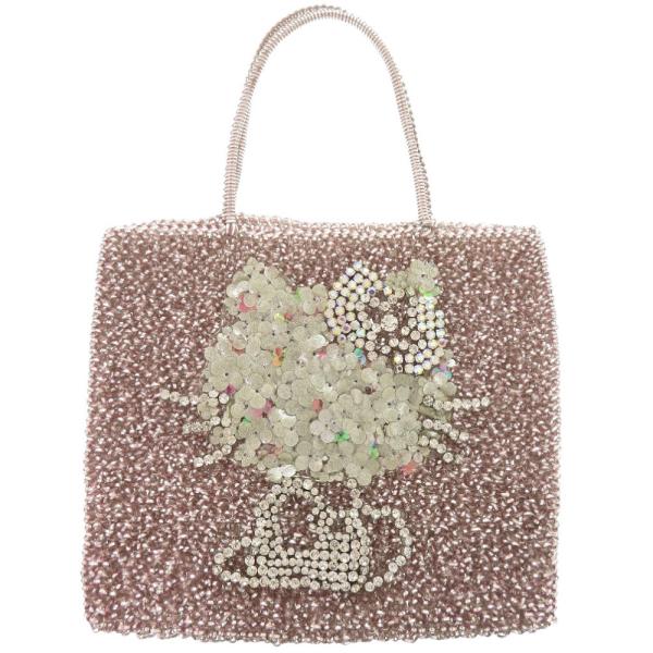 【美品】ANTEPRIMA アンテプリマ ワイヤーハンドバッグ ピンク系 ANTEPRIMA（アンテプリマ） 美品 ハローキティ ワイヤー ピンク