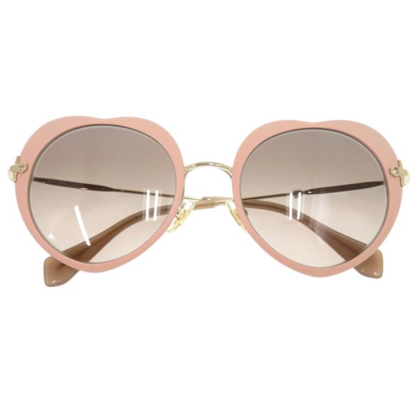 miu 美品 ミュウミュウ ハート SMU54R プラスチック ステンレス