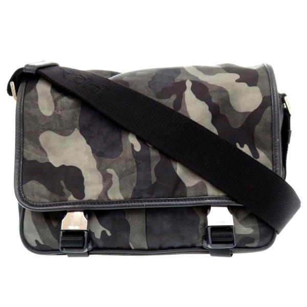 PRADA（プラダ） 美品 テスート 迷彩柄 メッセンジャー VA0768