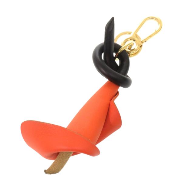 LOEWE（ロエベ） 美品 カラーリリー フラワーモチーフ キーホルダー