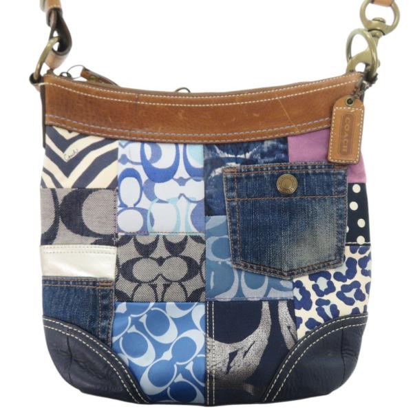 COACH パッチワーク ワンショルダー シグネチャー柄10808 life-time_8b0037ii5k30