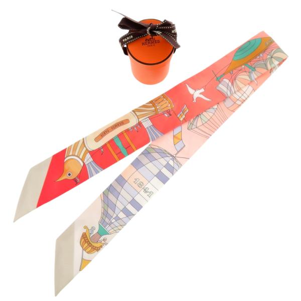 HERMES（エルメス） 新品同様 ツイリー Les Folies Du Ciel 大空の狂気