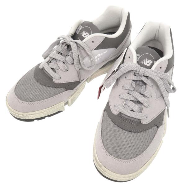 未使用 ニューバランス × Jaden Smith MSFTSrep 0.01 サイズ27cm スエード メッシュ グレー スニーカー 1780 中古 NEW BALANCE メンズ