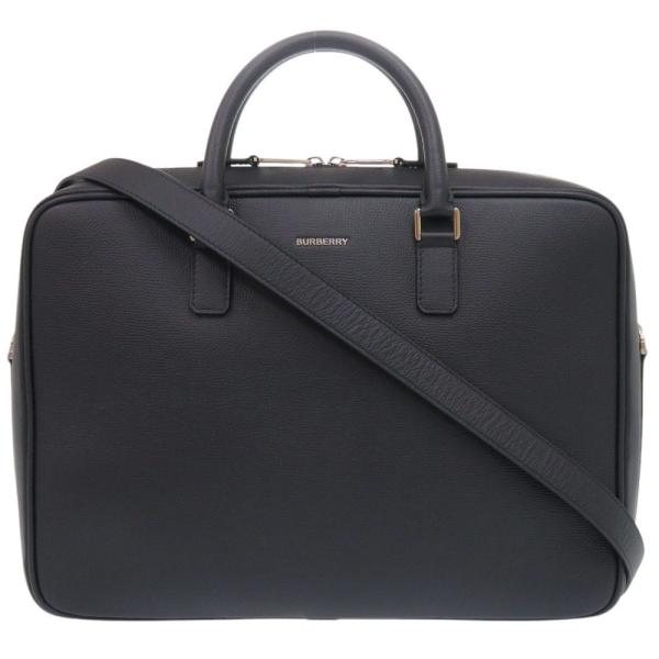 BURBERRY（バーバリー） 美品 2WAY 8094243 レザー ダークネイビー