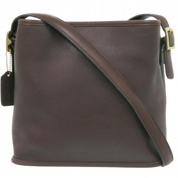 COACH（コーチ） オールドコーチ レザー ブラウン ショルダーバッグ 茶