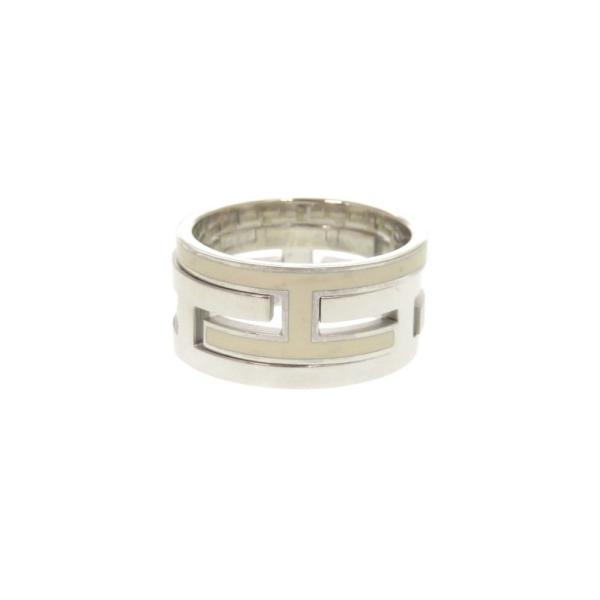 HERMES ムーブアッシュ リング 52 約12号 シルバー SV925 HERMES（エルメス） 美品 ムーブアッシュ #52(12号) シルバー925