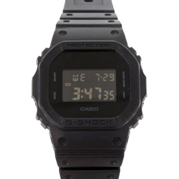 美品 カシオ G-SHOCK DW-5600BB-1JF 樹脂 ブラック クオーツ デジタル 腕時計 黒文字盤 Gショック 0567 CASIO