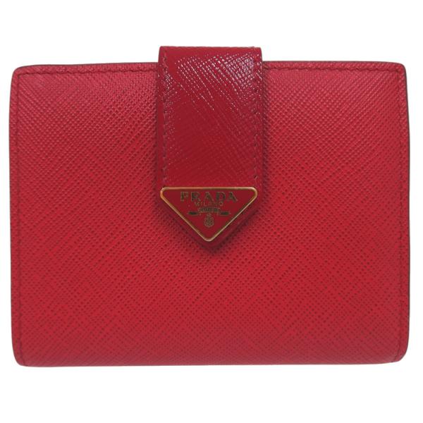 PRADA（プラダ） 美品 トライアングルロゴ 1MV204 2C7X サフィアーノ