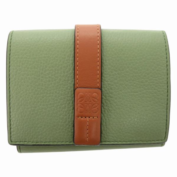 LOEWE（ロエベ） 美品 アナグラム スモール ウォレット ec23393 カーフ