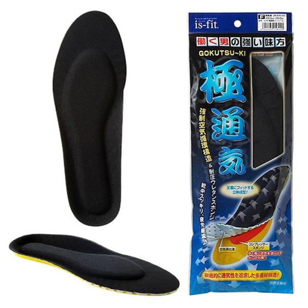 MORITO（モリト） is-fit 極通気 インソール 男性用フリー 24.0〜28.0
