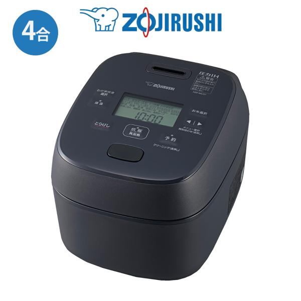 極め炊き 象印 炊飯器 ZOJIRUSHI 小容量圧力IH炊飯ジャー 4合炊き 豪熱