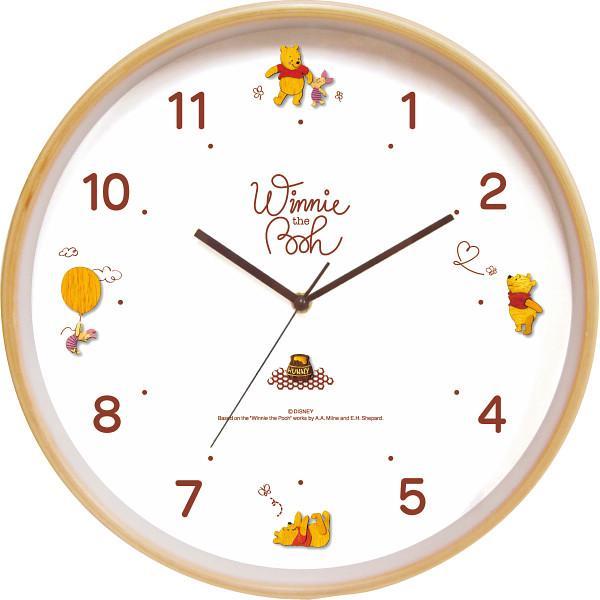 ディズニー ウッドパーツクロック くまのプーさん 82863 送料無料 (ya