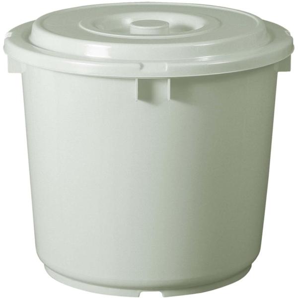 押しブタ付ですのでつけもの石の使用も可能です。●寸法/52.5パイ×44.5H（cm）●容量/60リットル●材質/本体、フタ：ポリエチレン　　　 押しフタ：ポリプロピレン●色/クリーム ※商品写真は、パソコンモニター※商品写真は、パソコンモ...