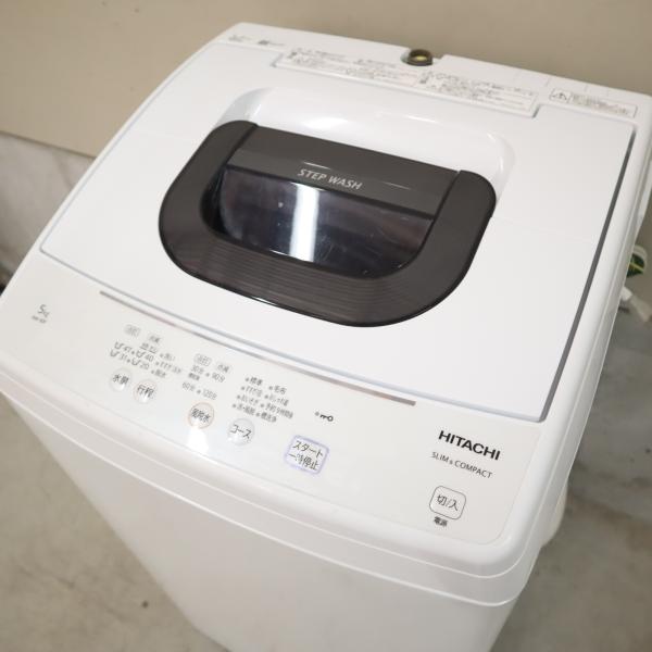 HITACHI (ヒタチ) 全自動洗濯機 5.0kg NW-50F 2020年製 HITACHI (ヒタチ) 全自動洗濯機 5.0kg NW-50F 2020年製