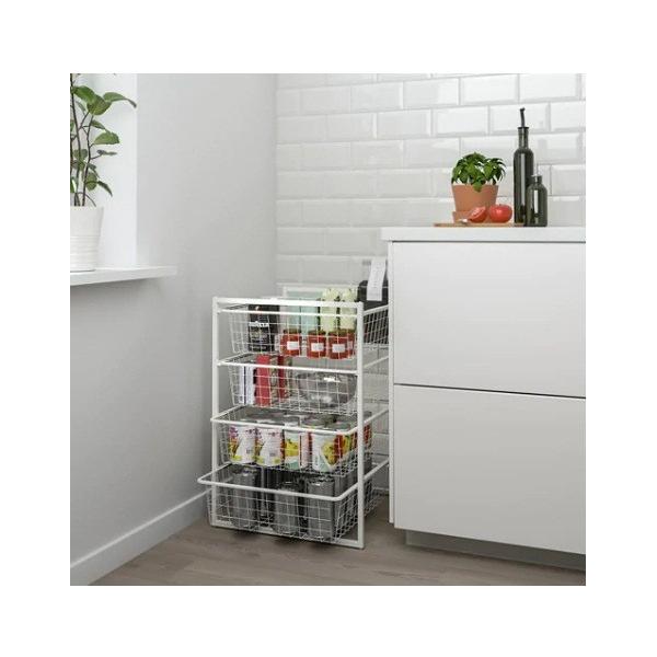 Ikea イケア 送料750円 Jonaxel ヨナクセル フレーム ワイヤーバスケット付き サイズ 50x51x70 Cm Buyee Buyee 日本の通販商品 オークションの代理入札 代理購入