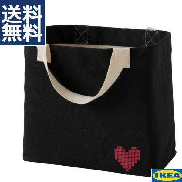 イケア（IKEA） マザーズバッグ ビジネスバッグ レッド/ブラック 綿100