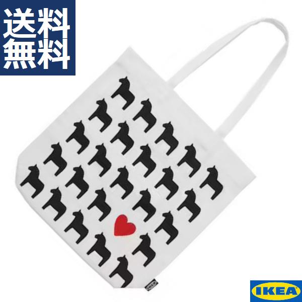 IKEA イケア トートバッグ HASTHAGE ヘスターゲ 1袋 綿ホワイトバッグ エコバッグ :px-ikea068:Life Coorde 通販 IKEA HÄSTHAGE イケア ヘスターゲ ショッピングバッグ エコバッグ