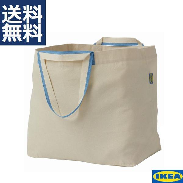 イケア（IKEA） トートバッグ SPIKRAK スピクラク 1袋 Lサイズ 50L 綿