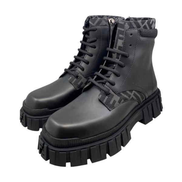 ✨未使用品✨FENDI フェンディ　ズッカ柄 FFロゴムートンブーツ　36 中古・古着通販】FENDI (フェンディ) FFロゴムートンコート ブラウン