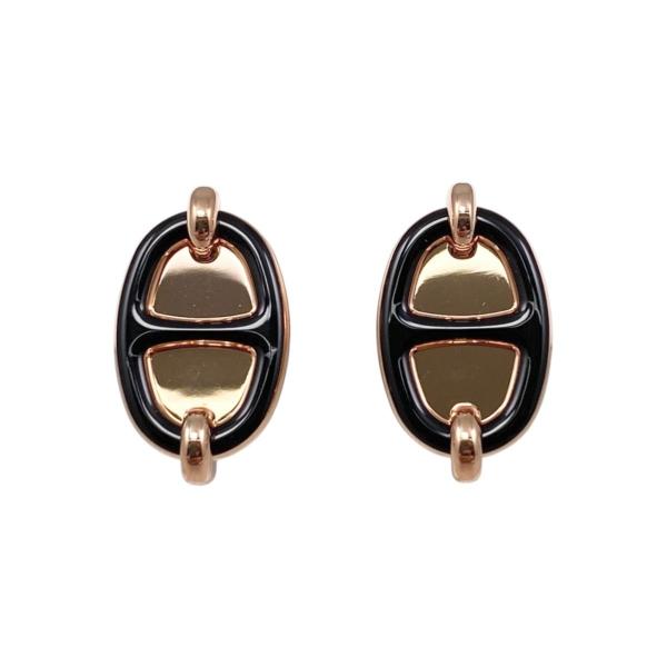 HERMES ゴールドスタッドピアス 楽天市場】HERMES エルメス ピアス ミニ マイヨン PM MINI Maillon H