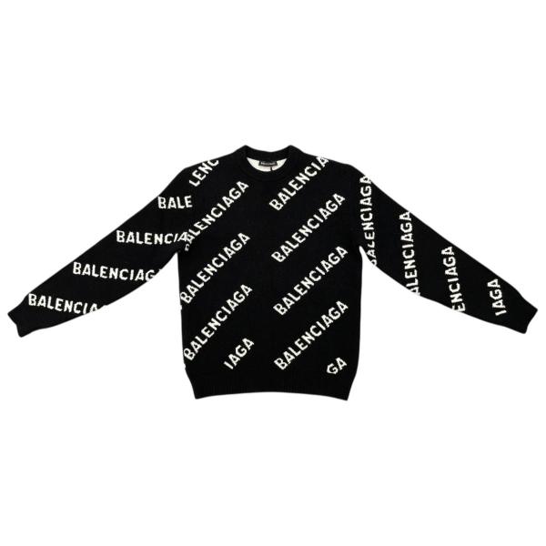 BALENCIAGA（バレンシアガ） セーター オールオーバー ニット 648433 S