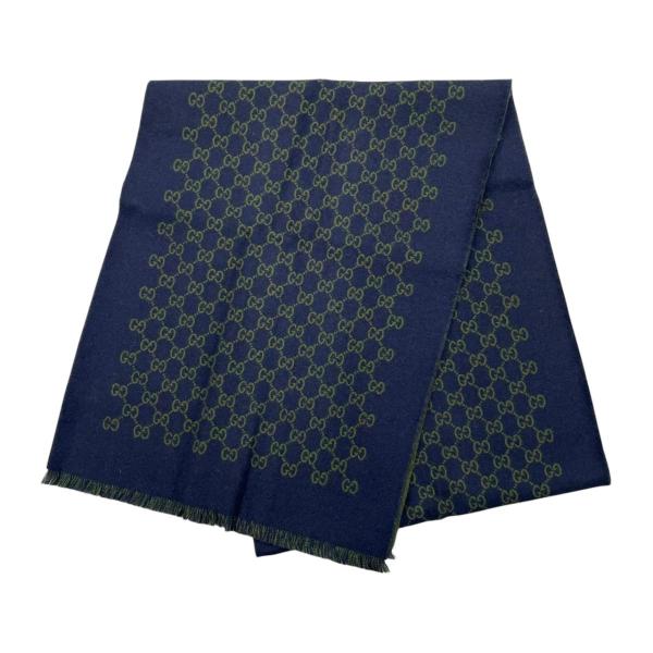 GUCCI（グッチ） ストール GGパターン マフラー 508027 ウール ロゴ