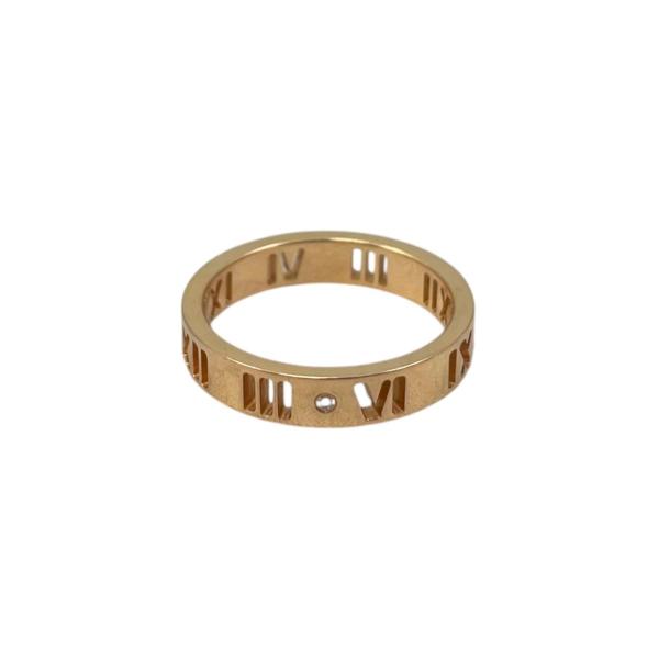 ティファニーピアス、指輪 TIFFANY&Co.（ティファニー） リング ピアスド アトラス Au750 8号