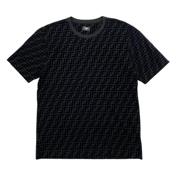 FENDI（フェンディ） 半袖Tシャツ FFモチーフ クルーネック FY0936