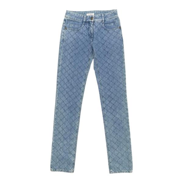 CHANEL（シャネル） パンツ マトラッセ ココマークボタン デニム