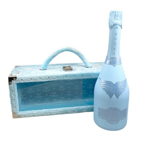 エンジェルシャンパン ドゥミセック ブルー 新品未開栓 未開栓 エンジェル ドゥミセック ファー ブルー シャンパン 750ml 12.5