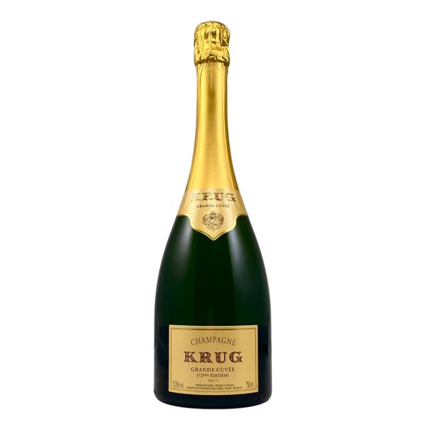 マ*ン様 【未開栓】正規品KRUG GRANDE CUVEE 172EME ED クリュッグ グランド・キュヴェ 未開栓 グランド キュヴェ