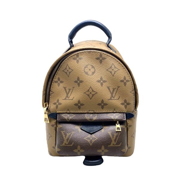 極美品 ルイヴィトン モノグラムリバースバックパックmini LOUIS VUITTON ルイヴィトン リュックサック パームスプリングス